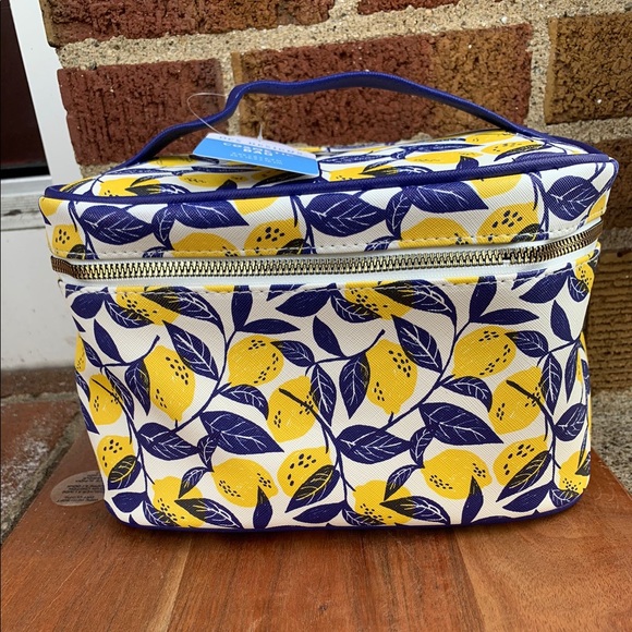 OCS designs Handbags - OCS Designs Lemon Cosmetic Bag for Makeup